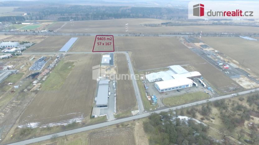 Prodej pozemku pro komerční výstavbu, Nové Strašecí, Jiřího Šotky, 9403 m2