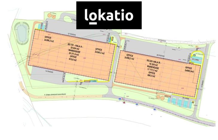 Pronájem skladu, Podbořany, 5000 m2