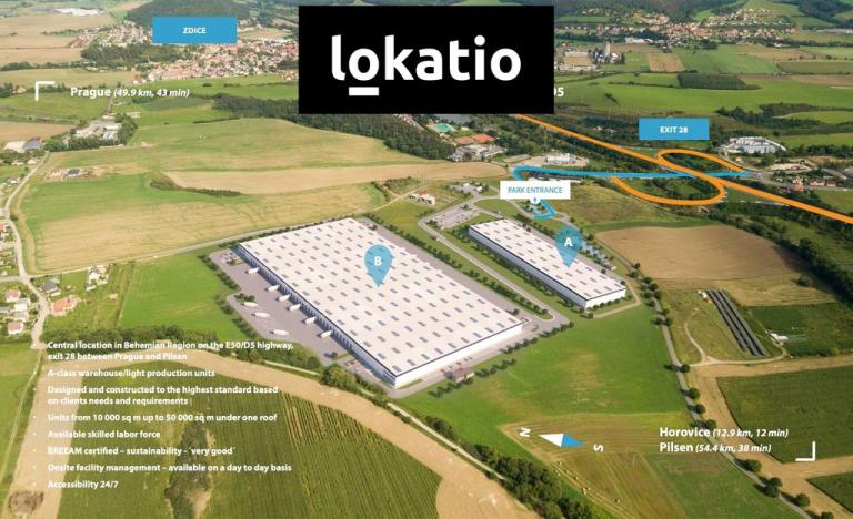 Pronájem skladu, Zdice, 5000 m2