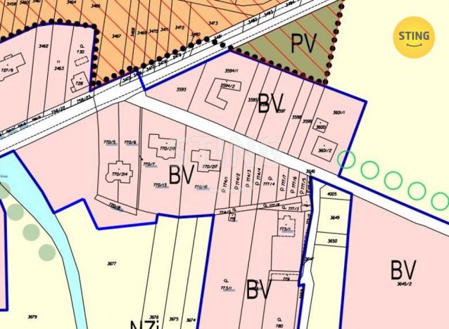 Prodej pozemku pro bydlení, Rybníky, 1653 m2