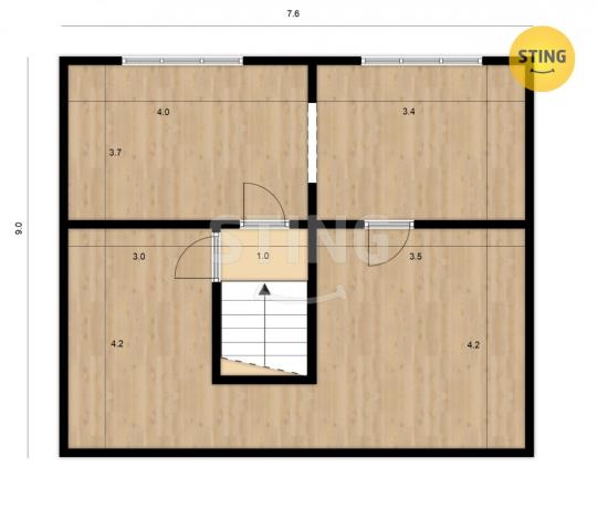 Prodej rodinného domu, Studénka - Nová Horka, 95 m2