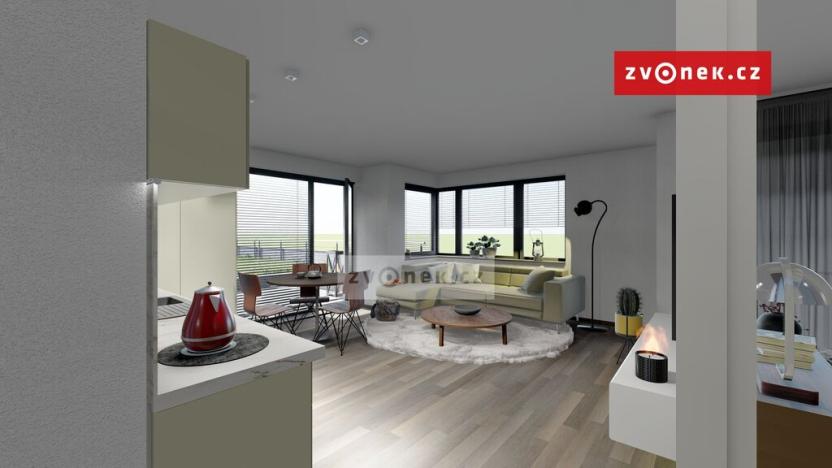 Prodej bytu 2+kk, Zlín, Nad Stráněmi, 82 m2