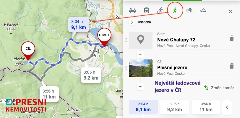 Prodej bytu 3+1, Nová Pec - Nové Chalupy, 76 m2
