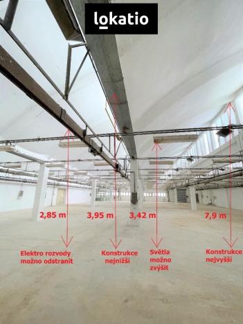 Pronájem skladu, Louny, Postoloprtská, 1650 m2