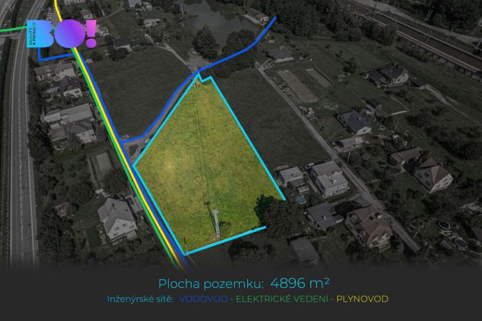 Prodej pozemku pro bydlení, Bystřice, 4896 m2