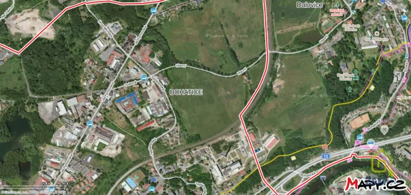 Prodej pozemku pro komerční výstavbu, Karlovy Vary, 1322 m2