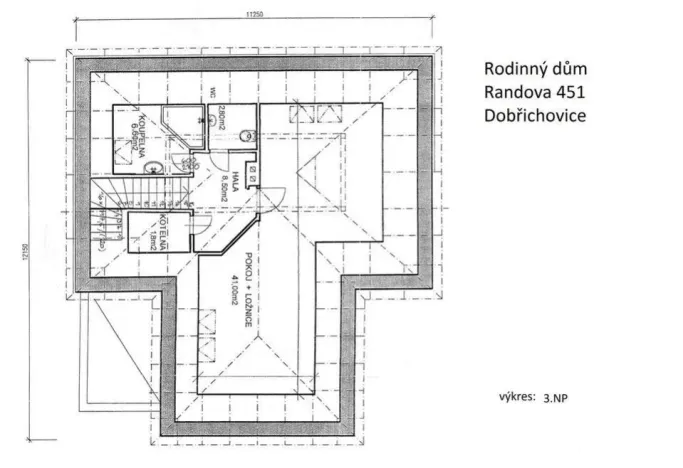 Prodej rodinného domu, Dobřichovice, Randova, 262 m2