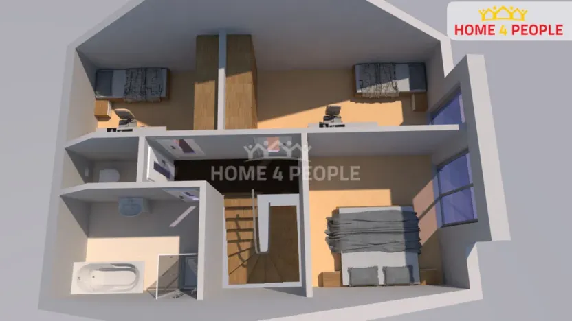 Prodej rodinného domu, Pohořelice - Nová Ves, 101 m2