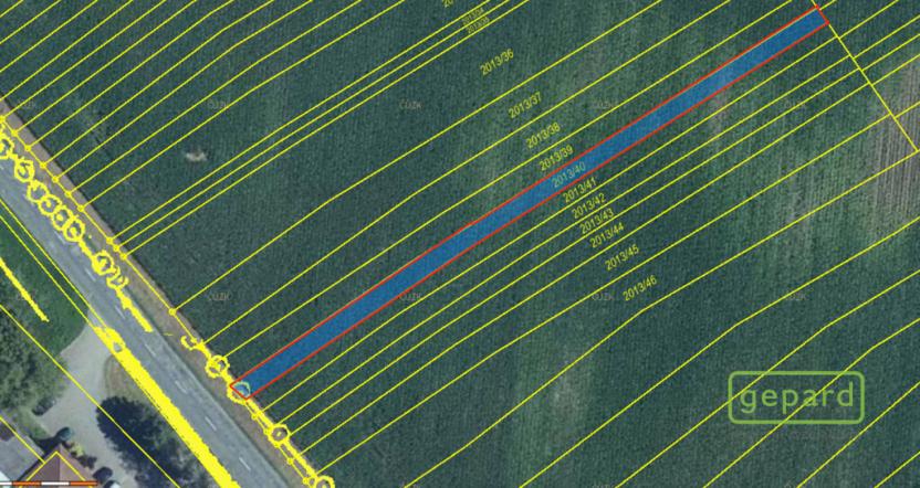 Prodej zemědělské půdy, Hrušky, 370 m2