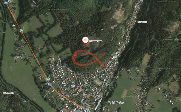 Prodej lesa, Dolní Bečva, 29219 m2