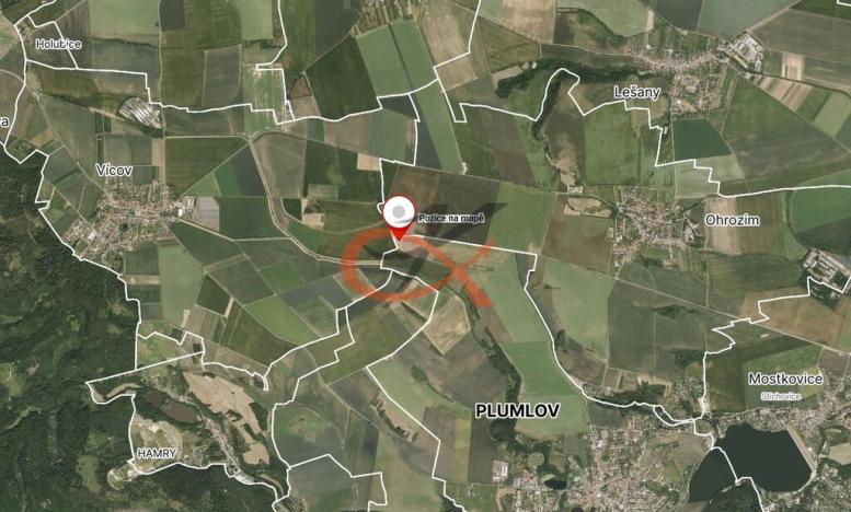 Prodej trvalého travního porostu, Plumlov, 339 m2