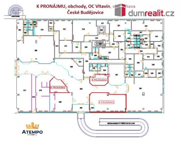 Pronájem obchodního prostoru, České Budějovice - České Budějovice 2, Fr. Ondříčka, 20 m2