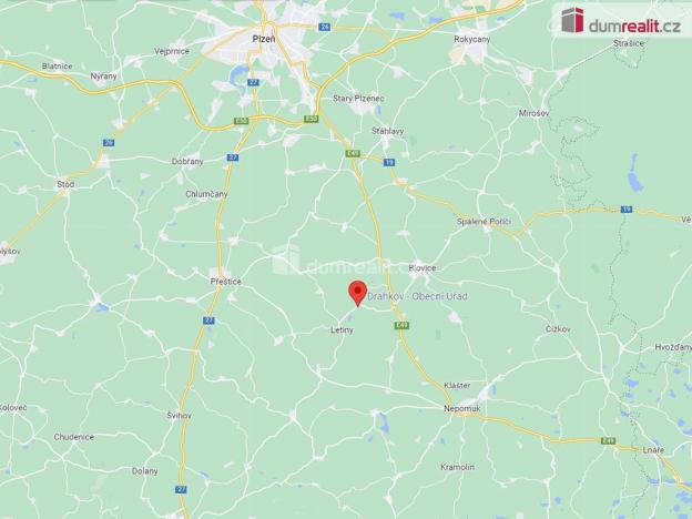 Prodej pozemku pro bydlení, Drahkov, 1247 m2