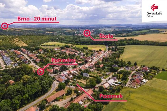 Prodej pozemku pro bydlení, Hajany, 700 m2