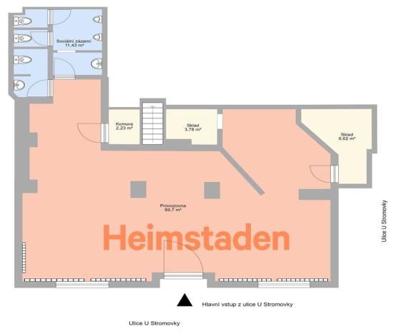 Pronájem obchodního prostoru, Havířov - Město, U Stromovky, 179 m2