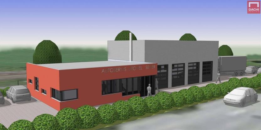 Prodej pozemku pro komerční výstavbu, Litovel, 1842 m2