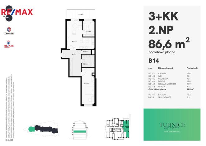 Prodej bytu 3+kk, Karlovy Vary, Šumavská, 98 m2