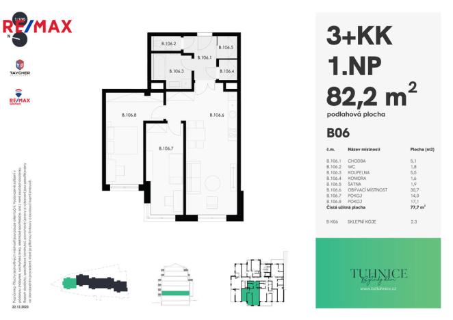 Prodej bytu 3+kk, Karlovy Vary, Šumavská, 82 m2