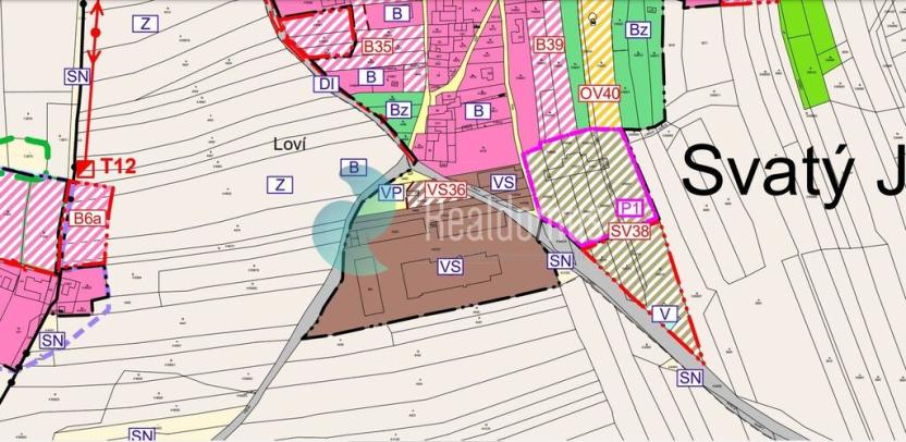 Pronájem skladu, Svatý Jan nad Malší, 2517 m2