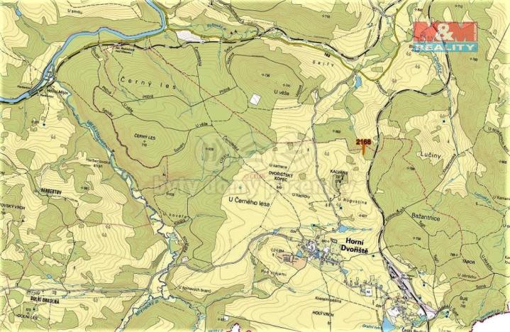 Prodej trvalého travního porostu, Horní Dvořiště, 1471 m2