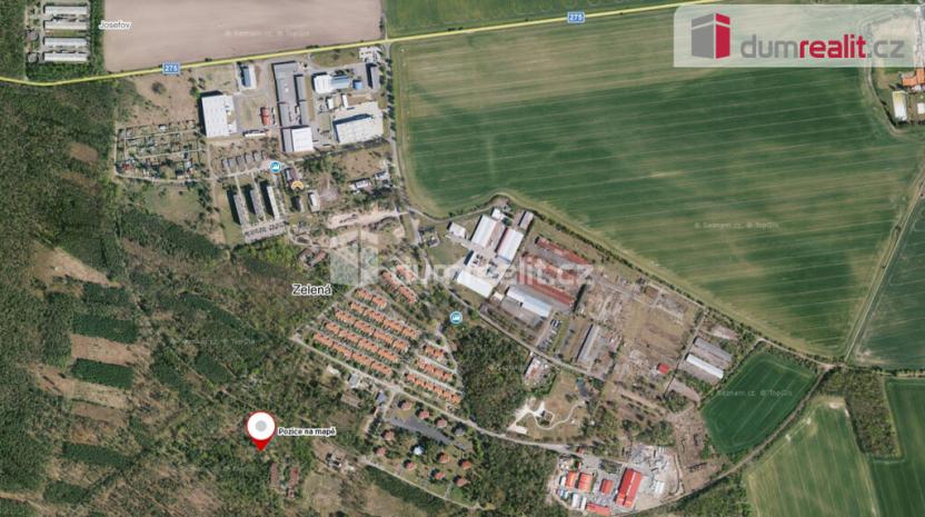 Prodej pozemku pro komerční výstavbu, Luštěnice - Zelená, 636 m2