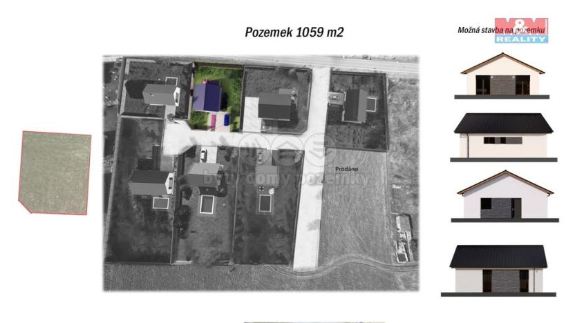 Prodej pozemku pro bydlení, Sedlčany - Sestrouň, 1059 m2