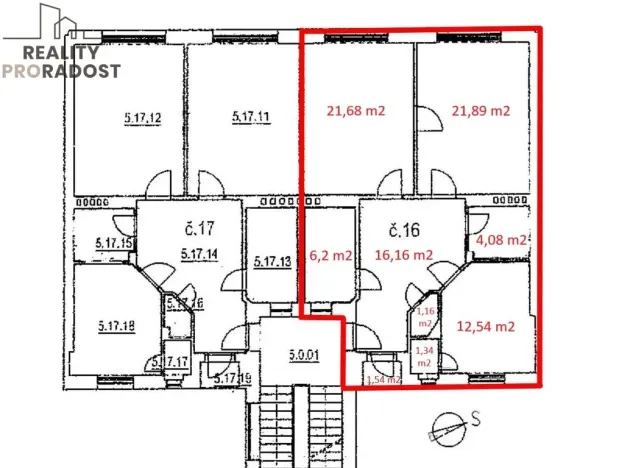Prodej bytu 4+kk, Brno - Zábrdovice, Špitálka, 85 m2
