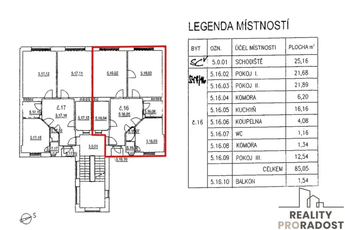 Prodej bytu 3+1, Brno - Zábrdovice, Špitálka, 85 m2