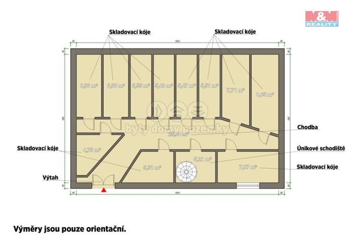 Pronájem skladu, Plzeň - Východní Předměstí, Americká, 10 m2