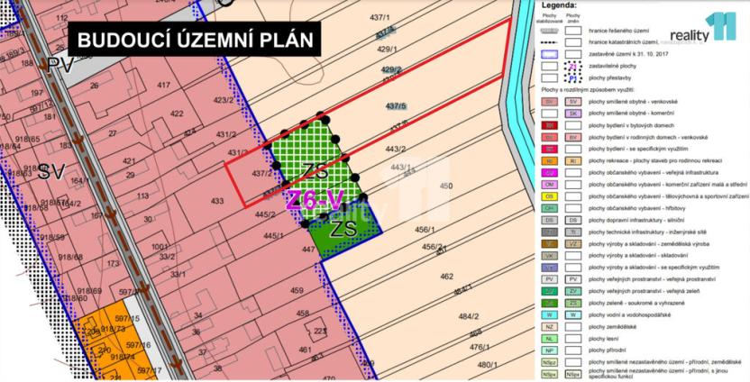 Prodej zahrady, Kladruby nad Labem - Bílé Vchynice, 6054 m2