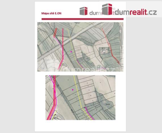 Prodej pozemku pro komerční výstavbu, Úsilné, 6439 m2