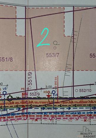 Prodej pozemku pro bydlení, Kyjov, 448 m2