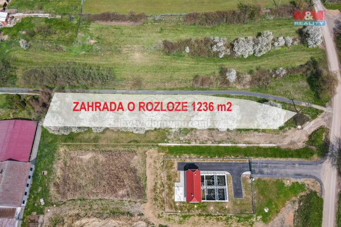 Prodej zahrady, Čistá, 1236 m2