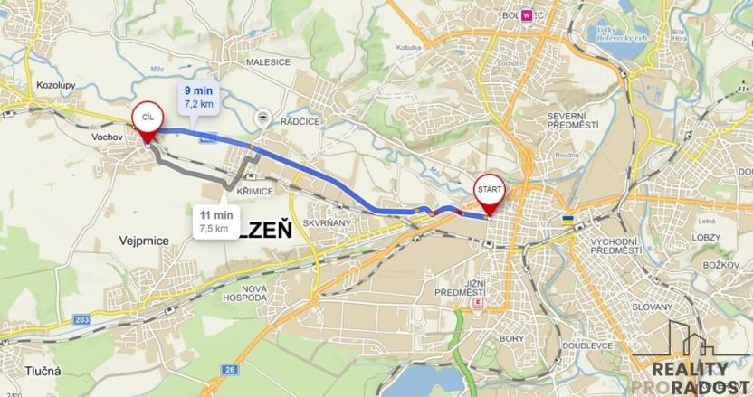 Prodej pozemku pro bydlení, Vochov, 2098 m2