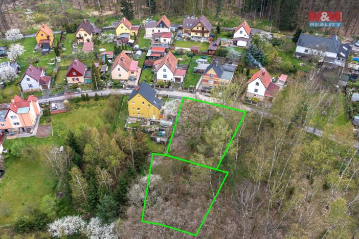 Prodej pozemku pro bydlení, Děčín - Děčín XXI-Horní Oldřichov, 1141 m2
