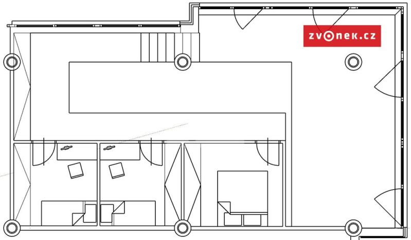Prodej bytu 1+1, Zlín, J. A. Bati, 101 m2