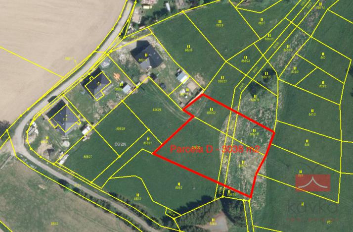Prodej pozemku pro bydlení, Horní Rápotice, 3038 m2