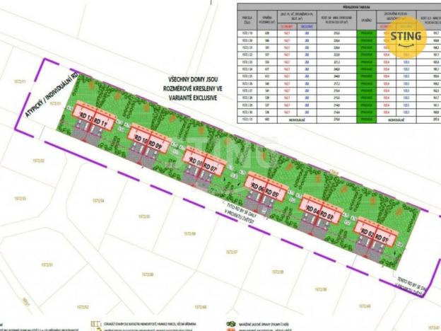 Prodej pozemku pro bydlení, Chlumec nad Cidlinou - Kladruby, 7493 m2