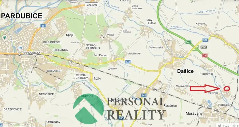 Prodej pozemku pro bydlení, Moravany - Platěnice, 910 m2