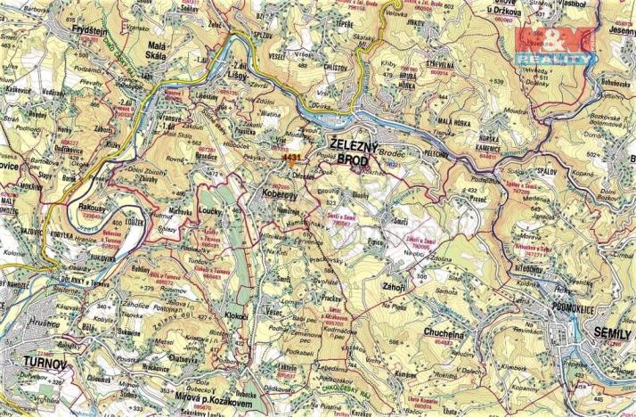 Prodej louky, Koberovy, 2848 m2