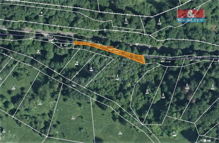 Prodej rybníku, Koberovy, 437 m2