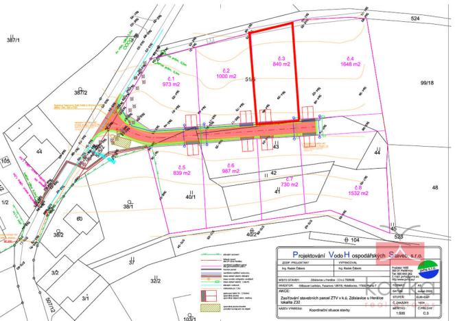 Prodej pozemku pro bydlení, Herálec - Zdislavice, 840 m2