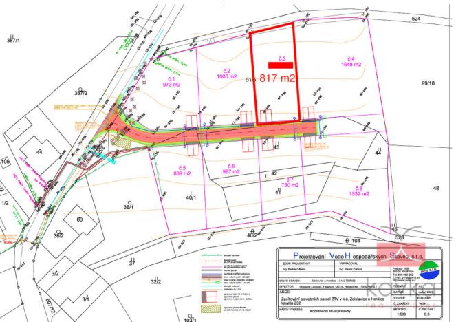 Prodej pozemku pro bydlení, Herálec - Zdislavice, 817 m2