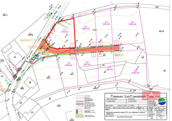 Prodej pozemku pro bydlení, Herálec - Zdislavice, 973 m2