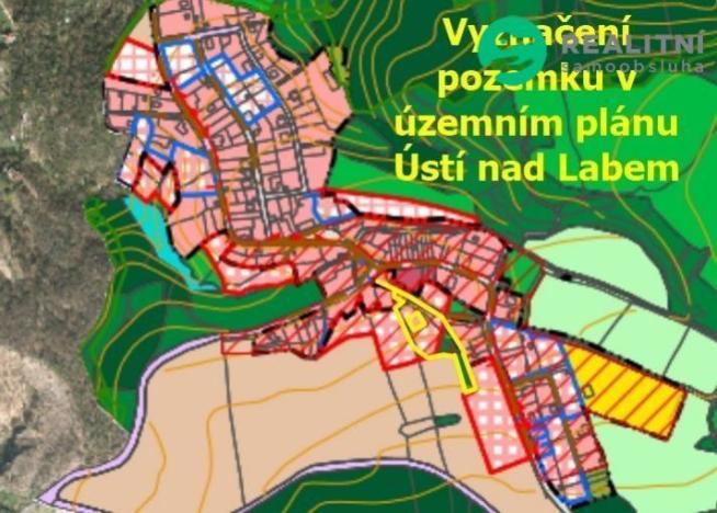 Prodej pozemku pro bydlení, Ústí nad Labem, 4474 m2