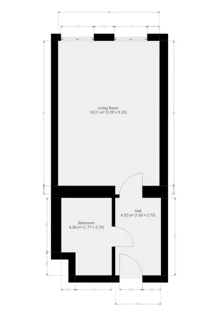 Pronájem bytu 1+kk, Praha - Vinohrady, Záhřebská, 28 m2