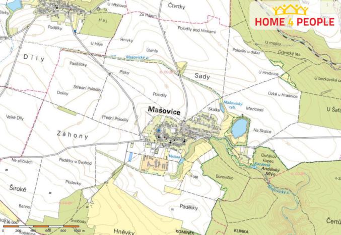 Prodej pozemku pro komerční výstavbu, Mašovice, 4140 m2