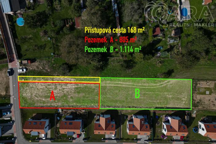 Prodej pozemku pro bydlení, Račice-Pístovice - Račice, 805 m2