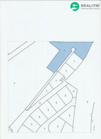Prodej pozemku pro komerční výstavbu, Mariánské Radčice, 2845 m2