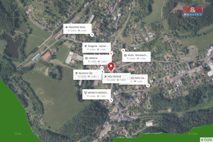 Pronájem bytu 1+1, Dolní Poustevna, Vilémovská, 35 m2